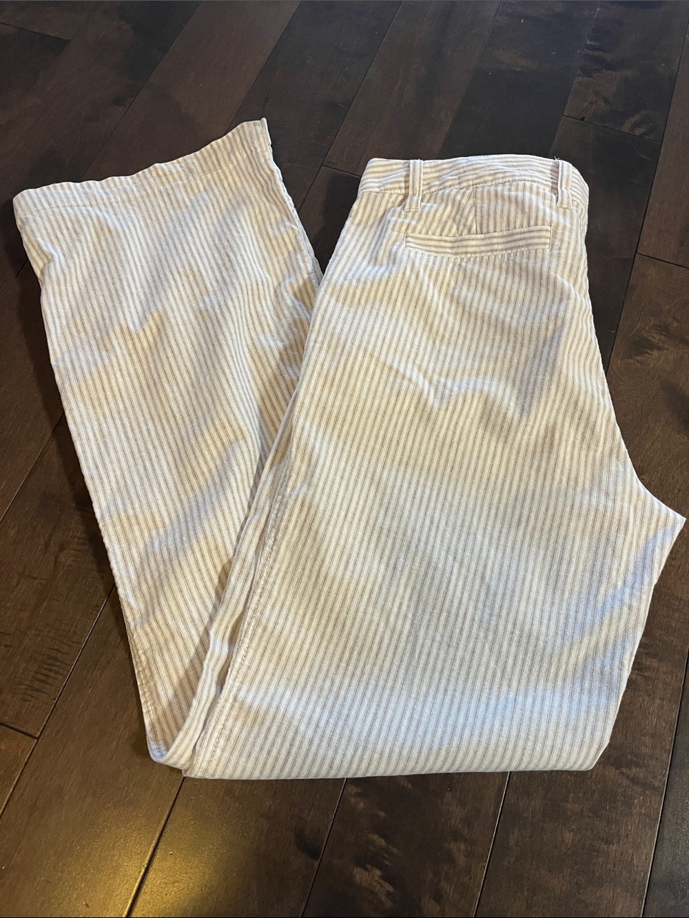 Banana Republic Martin Fit Pinstripe Trouser Pants - Size 10